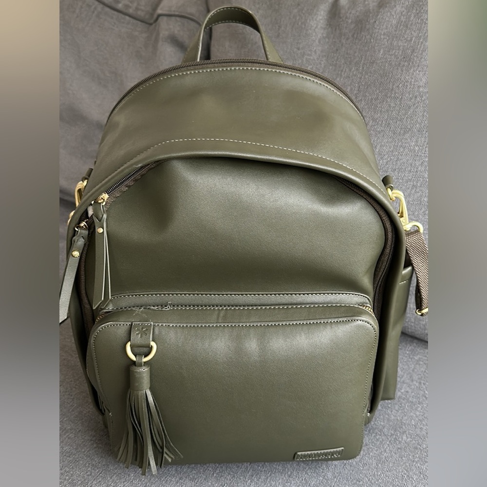 Green Skip Hop Greenwich Diaper-bag Backpack
